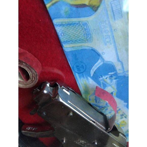 Japanese Cap Gun By YACHT 1958 Framed Excellent Condition - Picture 5 of 13